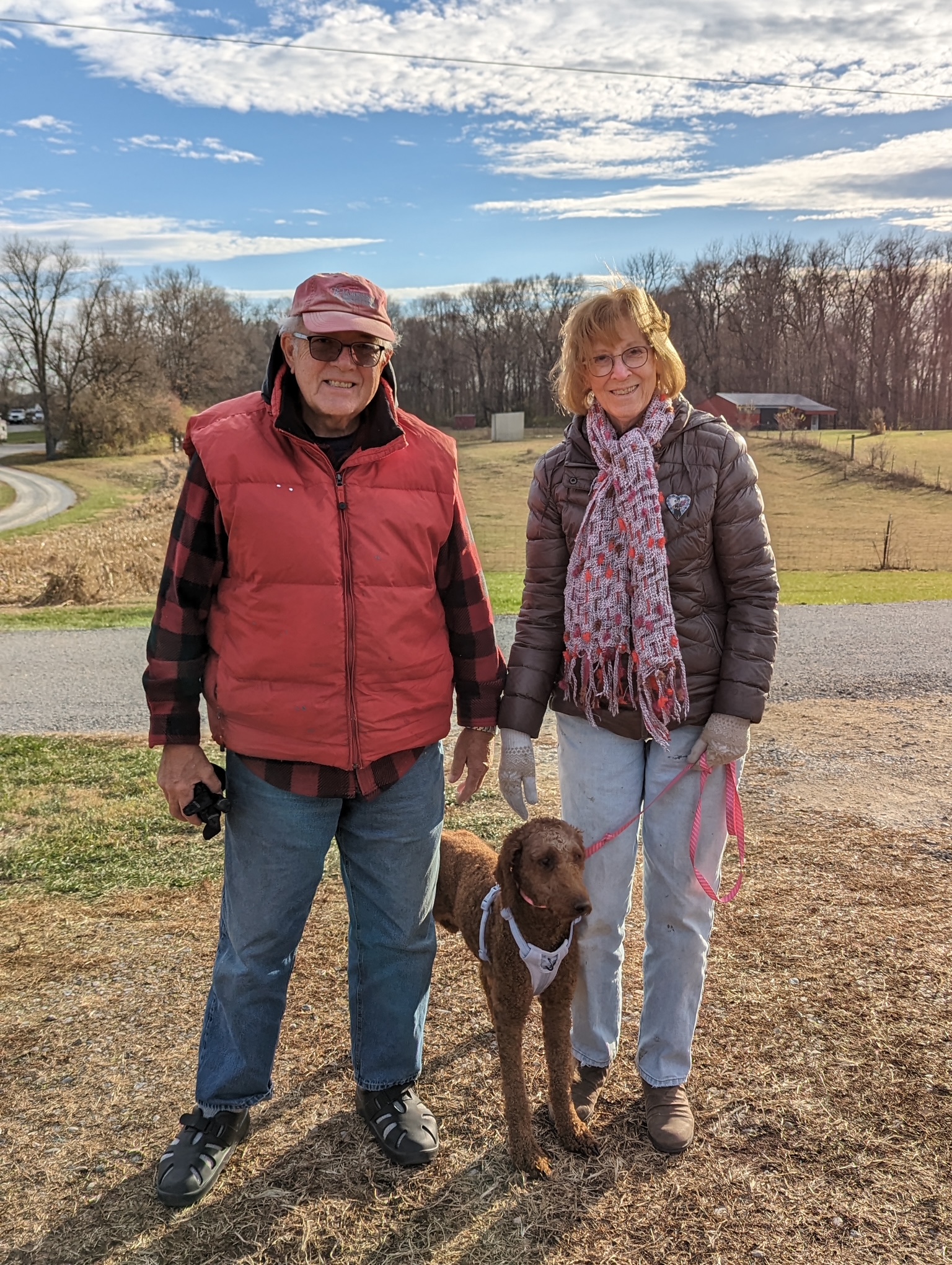 Matt and Jane Mongin, owners of Spring Valley Tree Farm